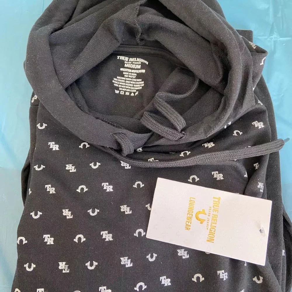 True Religion Men’s Loungewear Hoodie Size Medium
